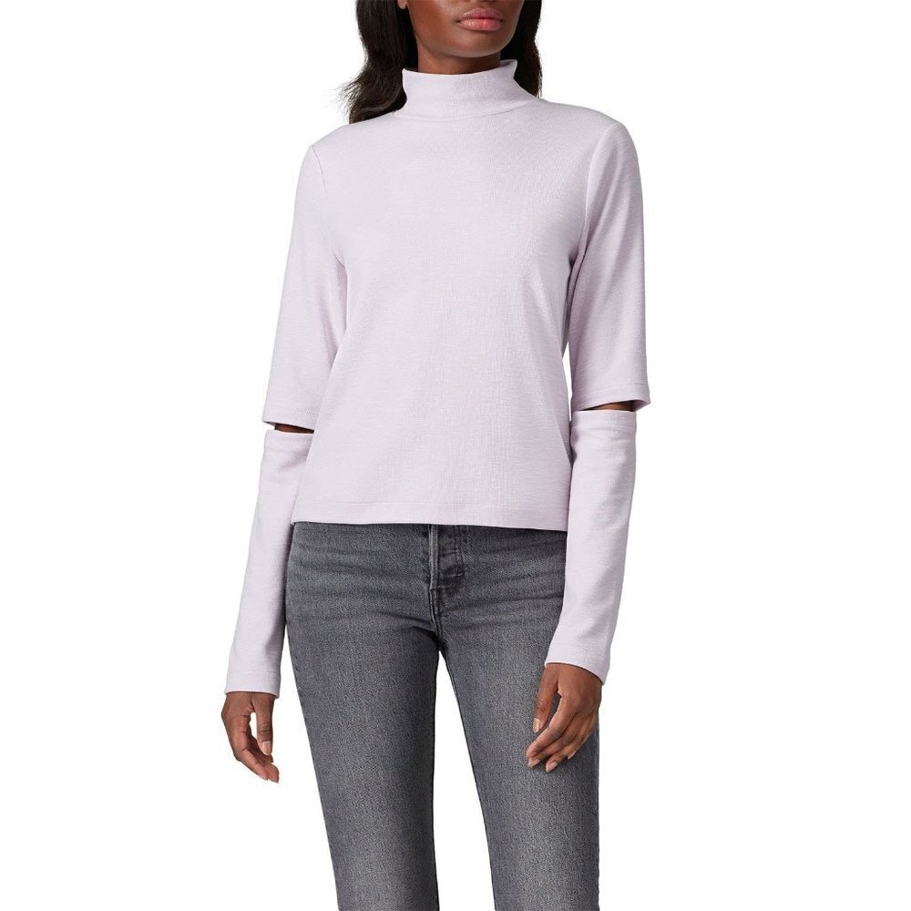 Line + Dot Louie Lavender Purple Slit Sleeve Sweater Women's Size Small S